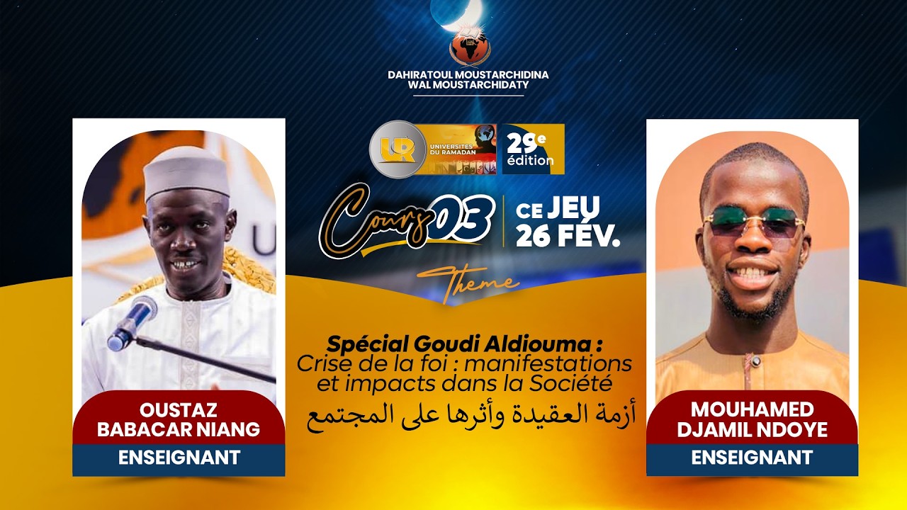 [🔴Direct] UR 2026 Spécial Gouddi Aljuma Crise de la foi : manifestations et impacts dans la société