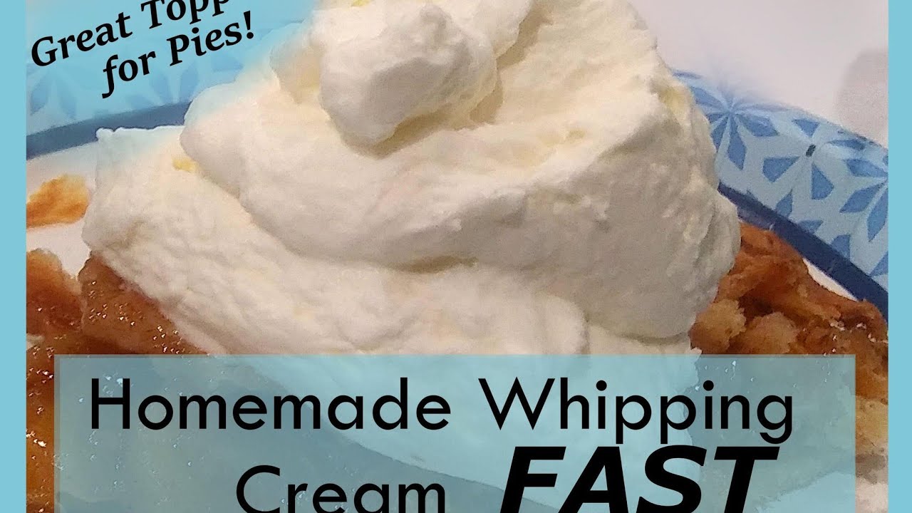 How To Make Whipped Cream At Home | Whipped Cream Recipe For Cake and ...