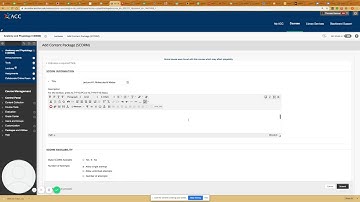 Upload SCORM File to Blackboard