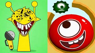 Spranky Transformer Vs Hungry Balls All Levels Gameplay Android, iOS screenshot 1