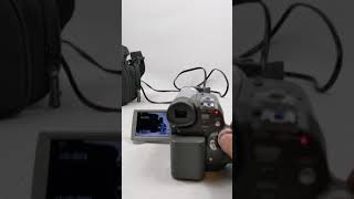 TESTED VTG Panasonic PV-GS34 Mini DV Camcorder NTSC 30x SD w/ Extras Free Ship