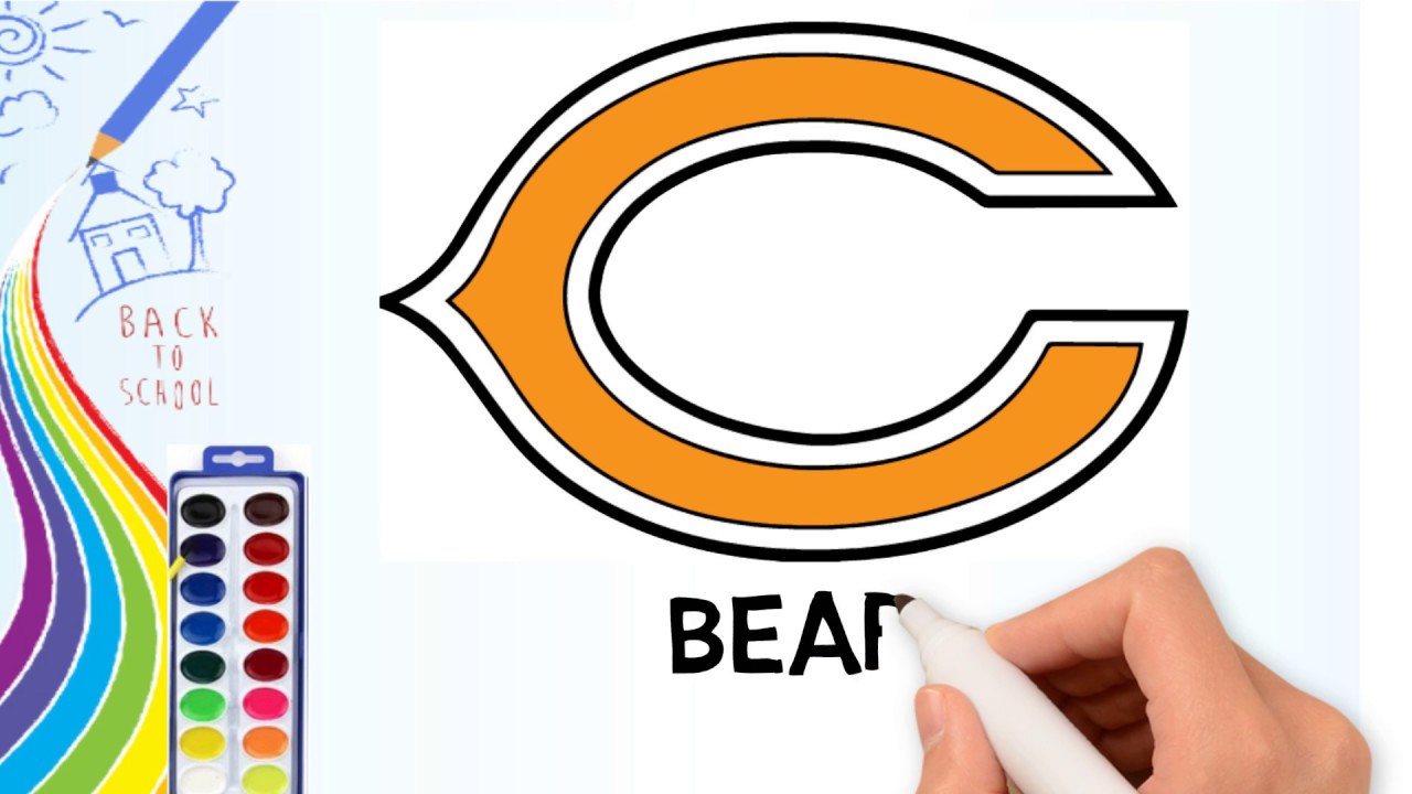 How to Draw the Chicago Bears Logo 