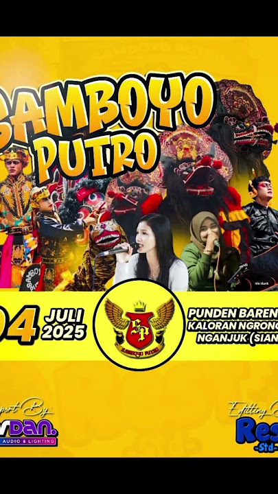 Jaranan Samboyo Putro Pentas Jam 09.00 Wib Sampai Jam 16.00 Wib.🙏#jaranan #samboyoputro