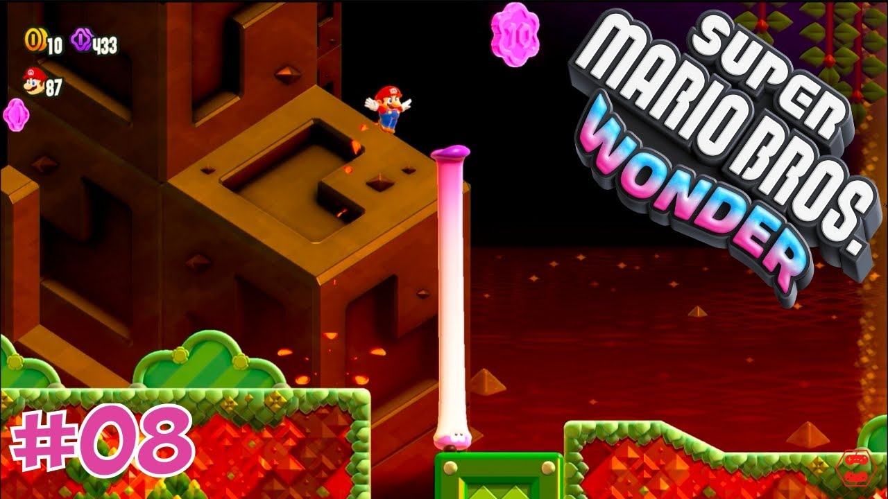 [Switch] Super Mario Wonder - Chutes Dorées - Partie 1 [Gameplay] - YouTube