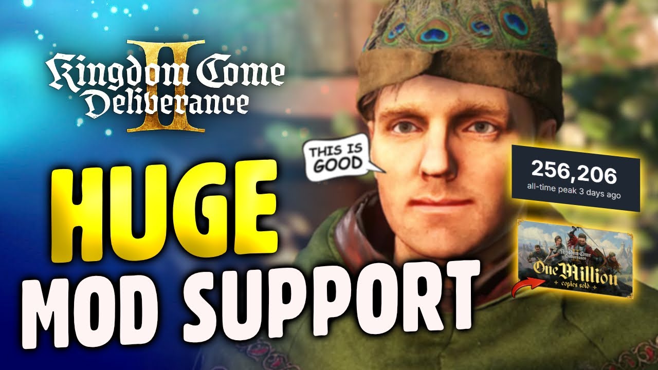 Kingdom Come Deliverance 2 HUGE News!! Official Mod Support + Sales & Numbers?💰