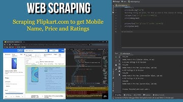Scraping data from Flipkart to get prices and Ratings | Web Scraping | Python Beginners Project