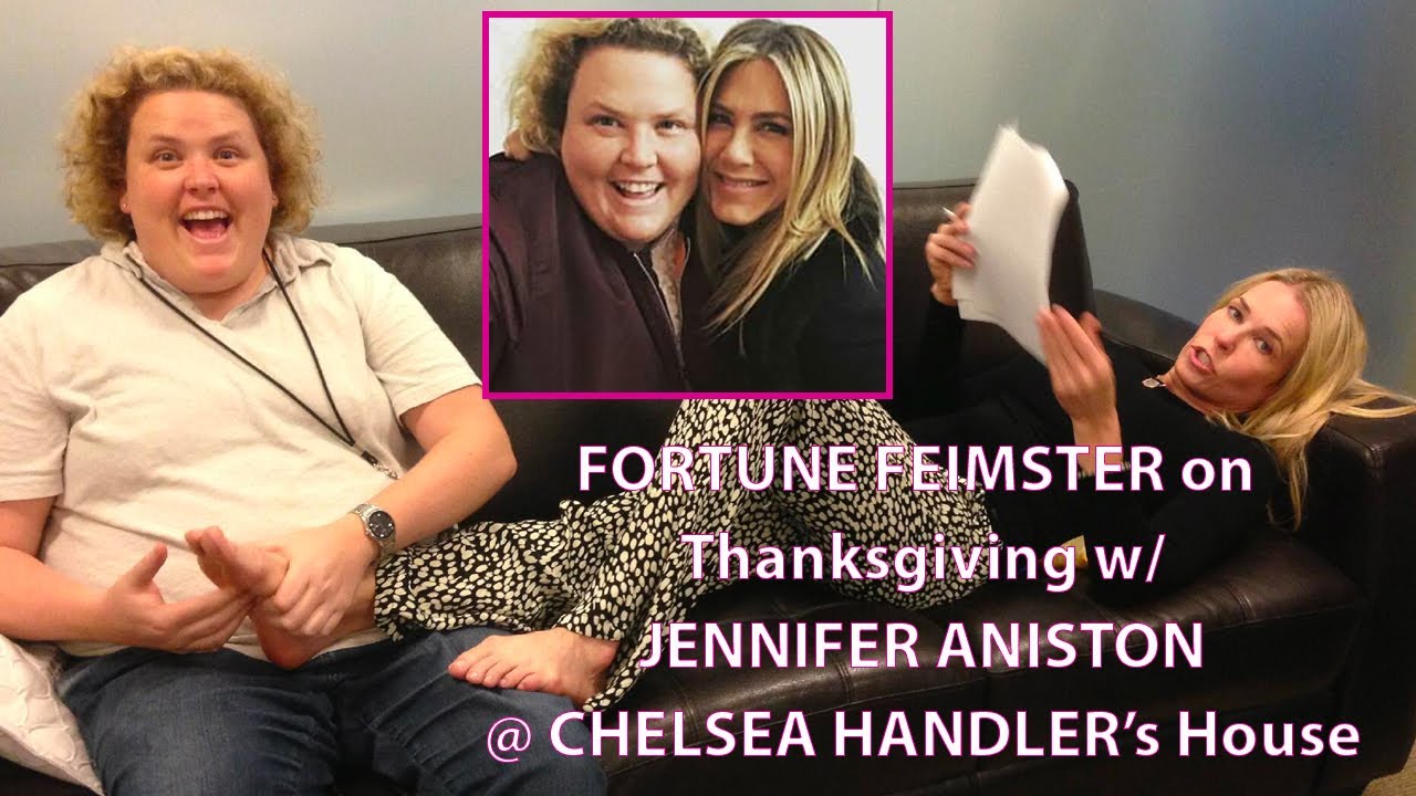 Fortune Feimster on Thanksgiving w/ Jennifer Aniston Chelsea Handler