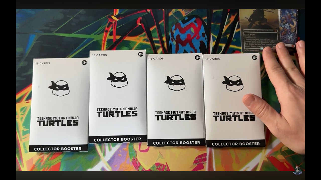 Amazon Sells RESEALED TMNT Collector MTG Packs?!