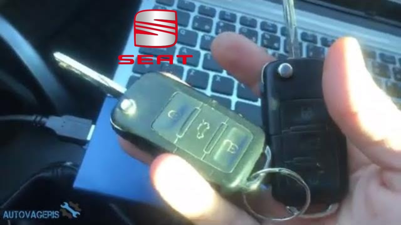 Seat Altea 2008 New Remote Key Central Locking Coding / Kaip Pririšti
