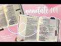 How to Annotate Your Bible (Easy Method for Beginners)