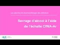 Sevrage dalcool  laide de lchelle ciwaar