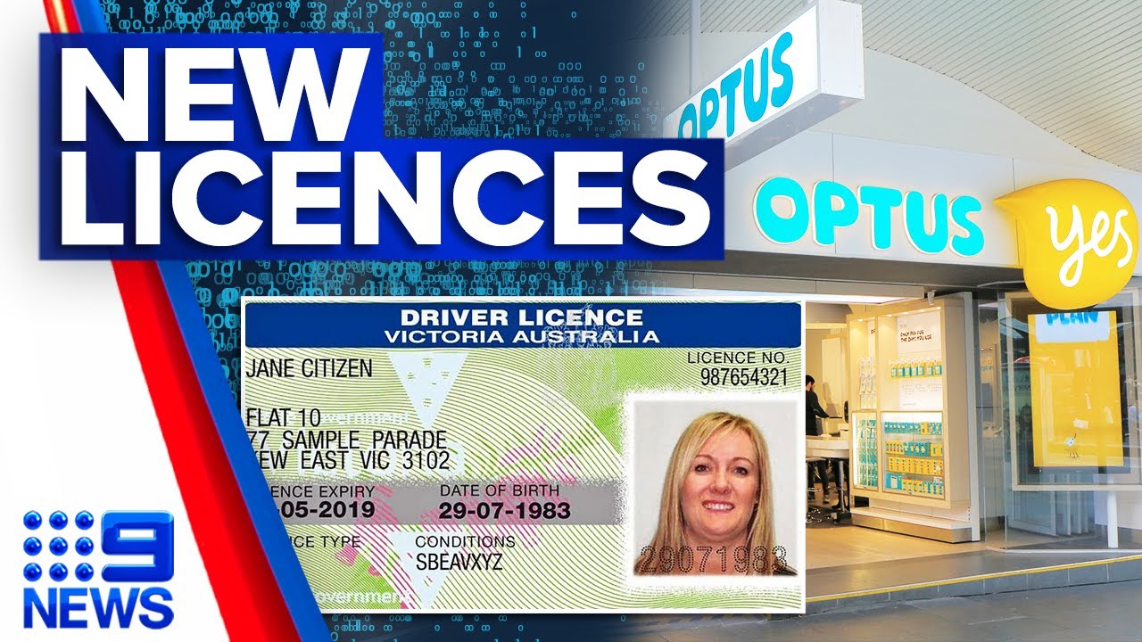New security measures for Victorian licences after Optus data breach | 9 News Australia