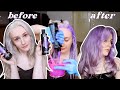 Dying my hair pastel purple with ARCTIC FOX GIRLS NIGHT