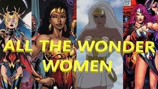 Every Wonder Woman Ever
