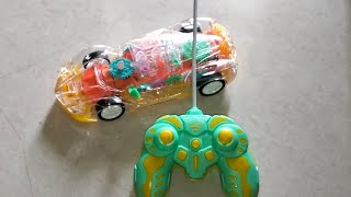 RC Remote Control Transparent 3d Car Unboxing