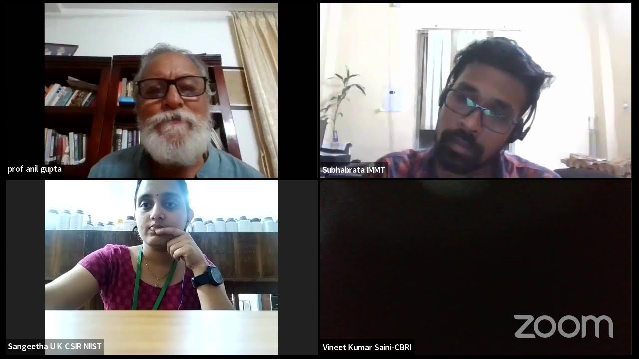 session 6: Blending formal and informal science.........ACSIR-Unmet needs