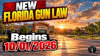 What Florida Gun Owners Must Know This October 1st #FloridaGunLaws, #TheFirearmFirm