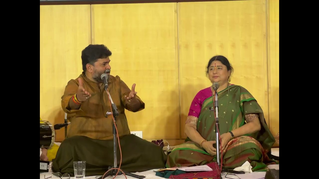 Beautiful Jugalbandi between Vidushi Kalapini Komkali and Pt.Bhuvanesh Komkali at Bihar Museum,Patna