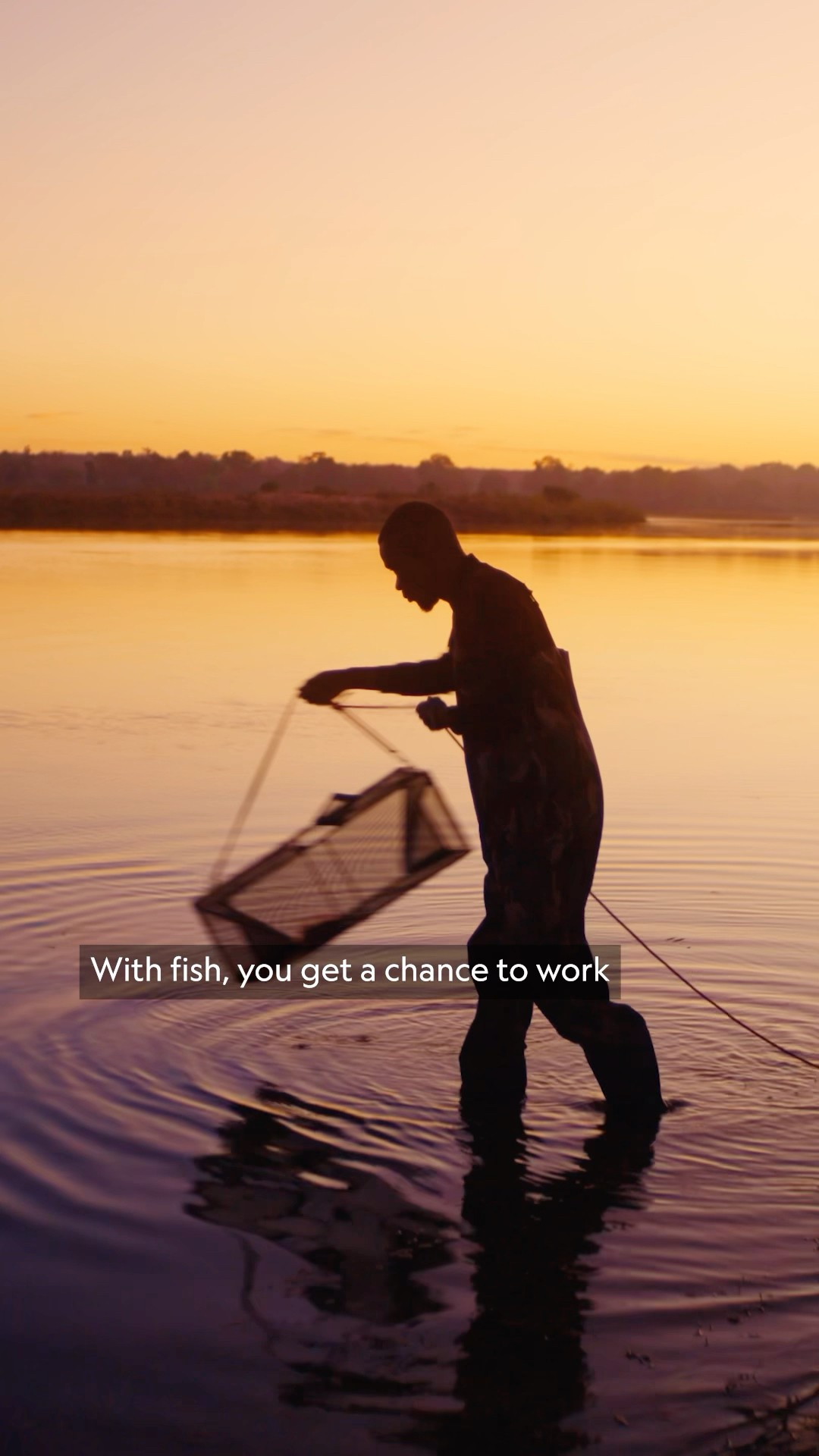 Paid content for @debeers. Fishing in the Caprivi Strip in Namibia is a way of life.