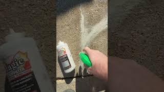 Magic crack filler for concrete #magiccrackfiller #concreterepair #concrete #driveway