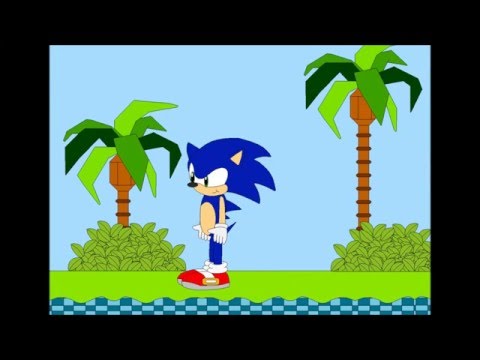 sonic ate knuckles (my first animation)
