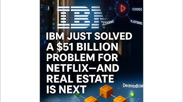 𝐈𝐁𝐌 𝐉𝐮𝐬𝐭 𝐒𝐨𝐥𝐯𝐞𝐝 𝐚 $𝟓𝟏 𝐁𝐢𝐥𝐥𝐢𝐨𝐧 𝐏𝐫𝐨𝐛𝐥𝐞𝐦 𝐟𝐨𝐫 𝐍𝐞𝐭𝐟𝐥𝐢𝐱 𝐚𝐧𝐝 𝐑𝐞𝐚𝐥 𝐄𝐬𝐭𝐚𝐭𝐞 𝐢𝐬 𝐍𝐞𝐱𝐭