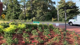New sculpture installed in McGregor Avenue traffic circle