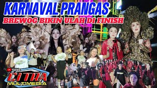 Karnaval Prangas Brewog Tetep Jadi Momok Bagi Penonton