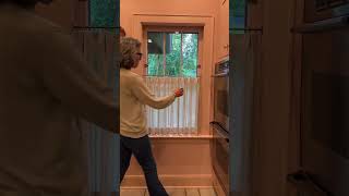 Kitchen Update: Cafe Curtain | Alora Ambiance