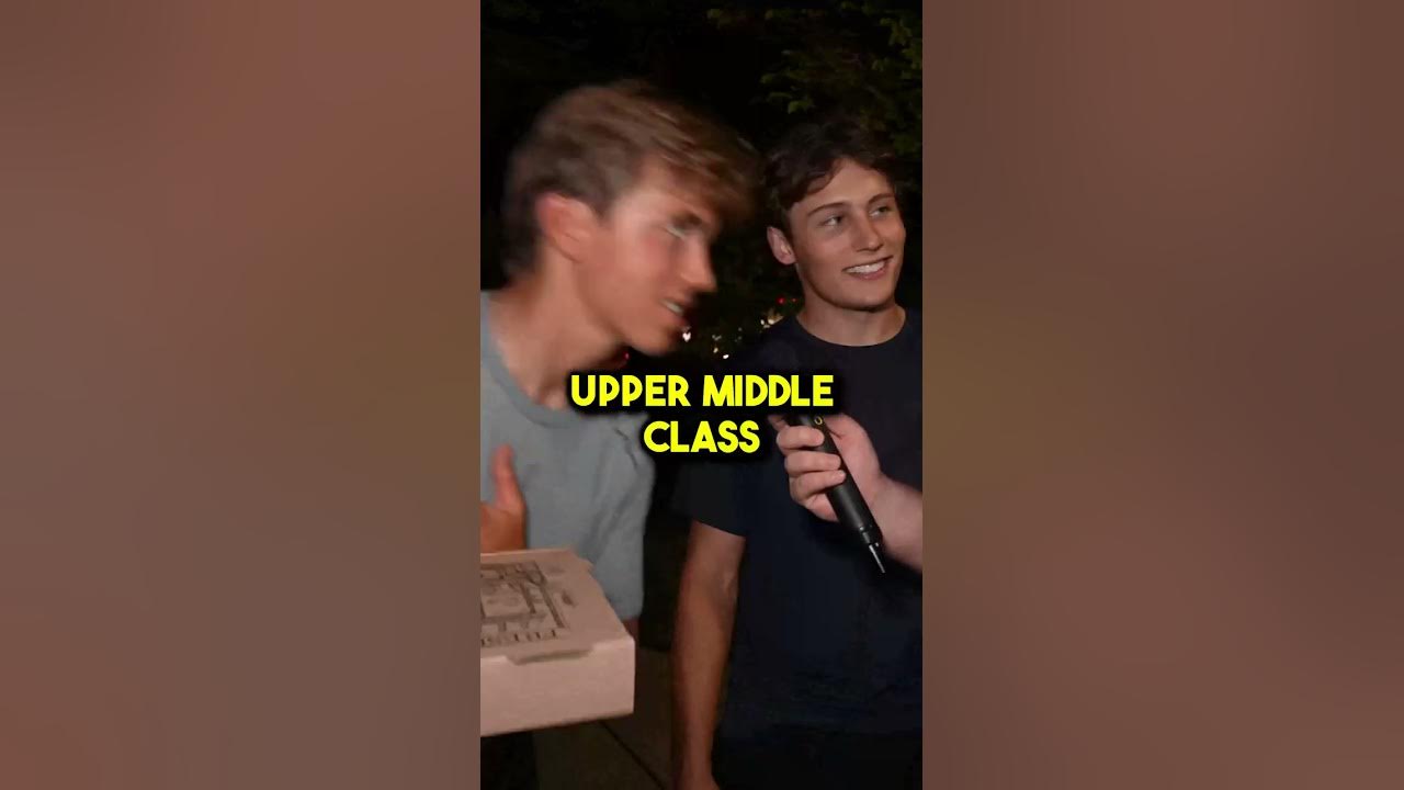 UPPER MIDDLE CLASS #onthestreet #middleclassfamily #shorts