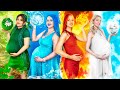 Pregnant Elements VS Pregnant Mermaid VS Pregnant Vampire