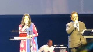 Valaiyosai kala Kalavena Live at Singapore by SPB n Swetha