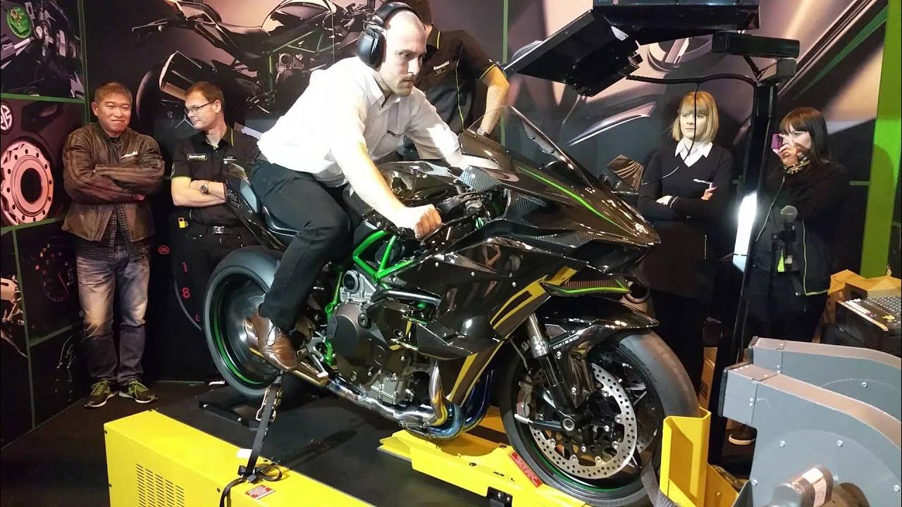 Kawasaki H2r 326 Bhp Power Run 4k Kawasaki H2R 326BHP Power Run 4K - YouTube