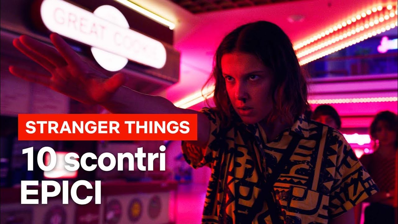 I 10 scontri più EPICI di Stranger Things | Netflix Italia