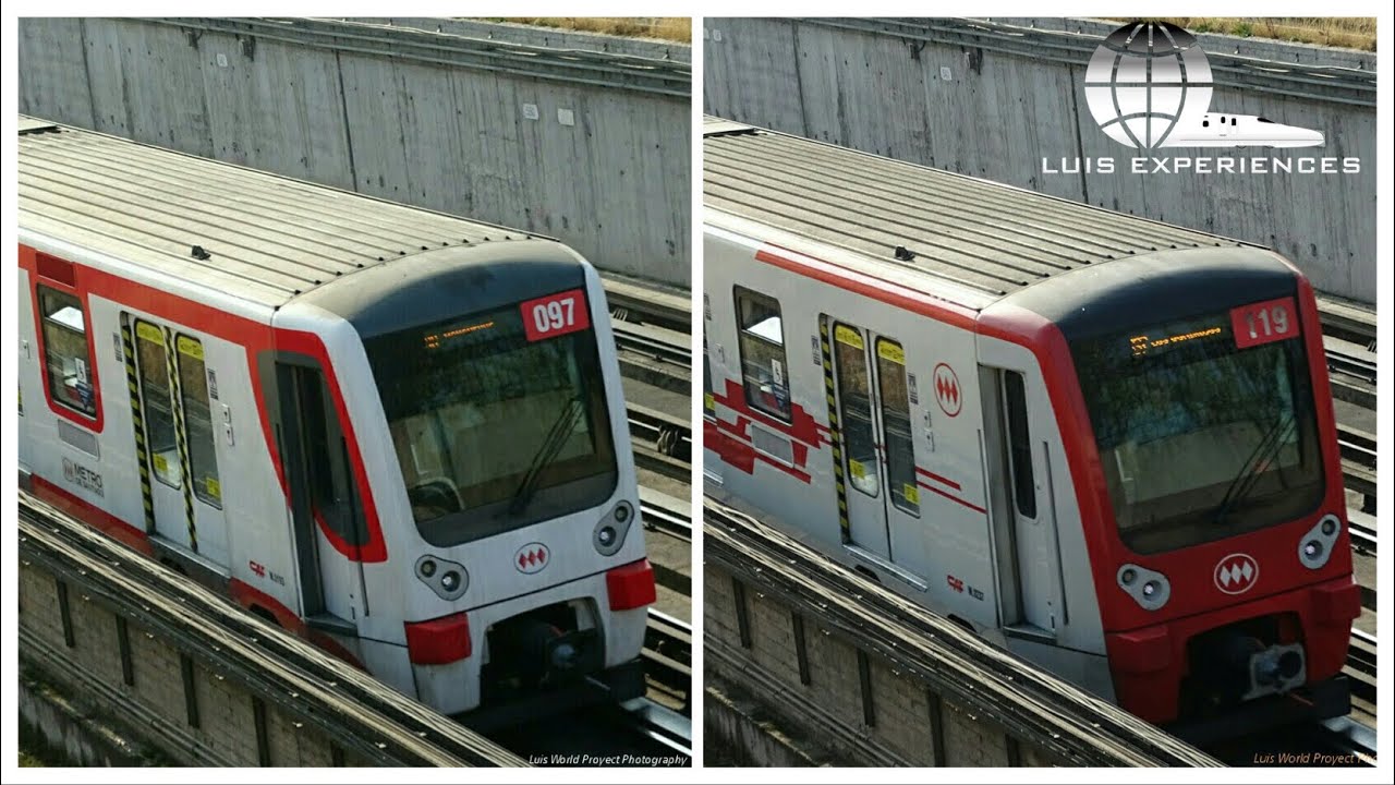TRENES NEUMÁTICOS CAF METRO DE SANTIAGO