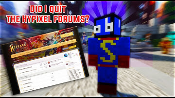 Did I (sykese) Quit The Hypixel Forums?