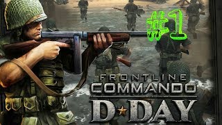 D-Day:game play walkthrough chapter Utah multi Player Campaign part 1 (tutorial+first mission) screenshot 3