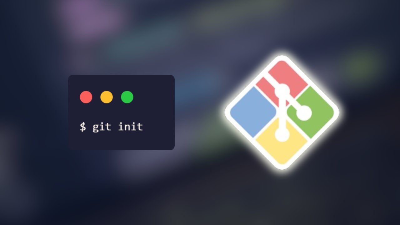 [Git] Khởi tạo kho chứa git trong project - git init - YouTube