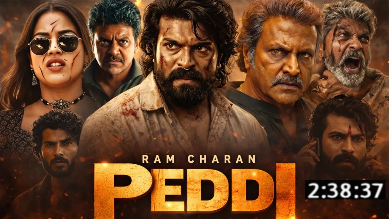 Peddi full movie hindi dubbed 2026 latest south update  | Ram charan new movie | j k | South movie