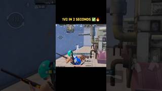 Risky 1v2🔥 || #bgmishorts #youtubeshorts #shortsfeed #shorts #ytshorts #viralshorts #gaming #bgmi