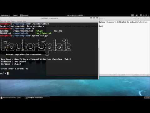 install RouterSploit Tool in kali linux