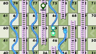 Snake🐍& Ladder 4 Players🟫🟩| Ludo King | Android Games | Gameplay Walkthrough screenshot 4