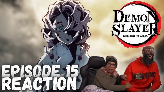 Anime Noobs watch Demon Slayer 1x14  The House with the Wisteria Family  Crest Reaction 