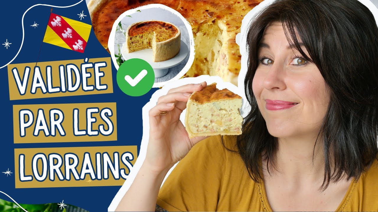 LA MEILLEURE QUICHE LORRAINE VÉGÉTALE 👌🏼 (sans oeufs, sans crème) l LA TOUCHE SALÉE #1