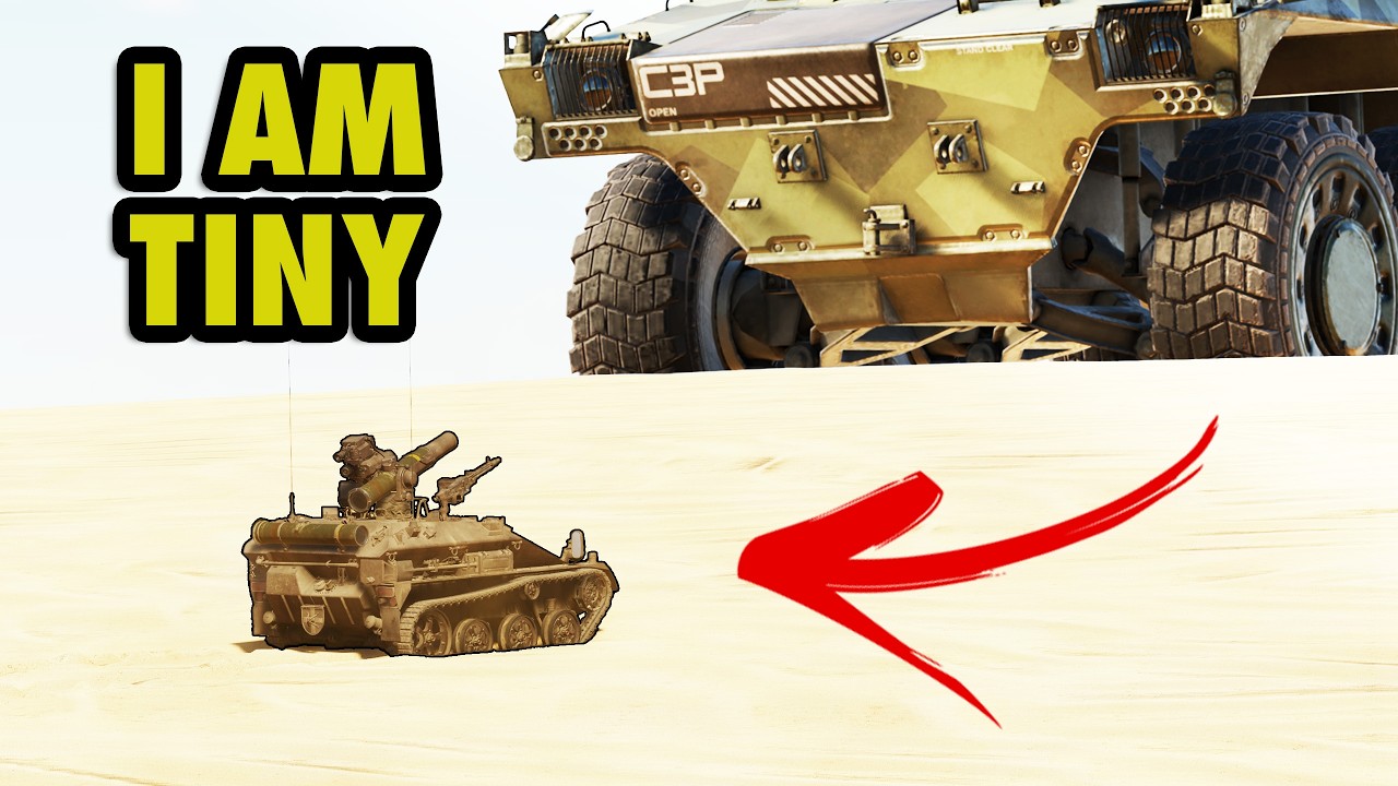 I tried War Thunders TINIEST Modern Tank in 2026 - Wiesel 1a2 in War Thunder