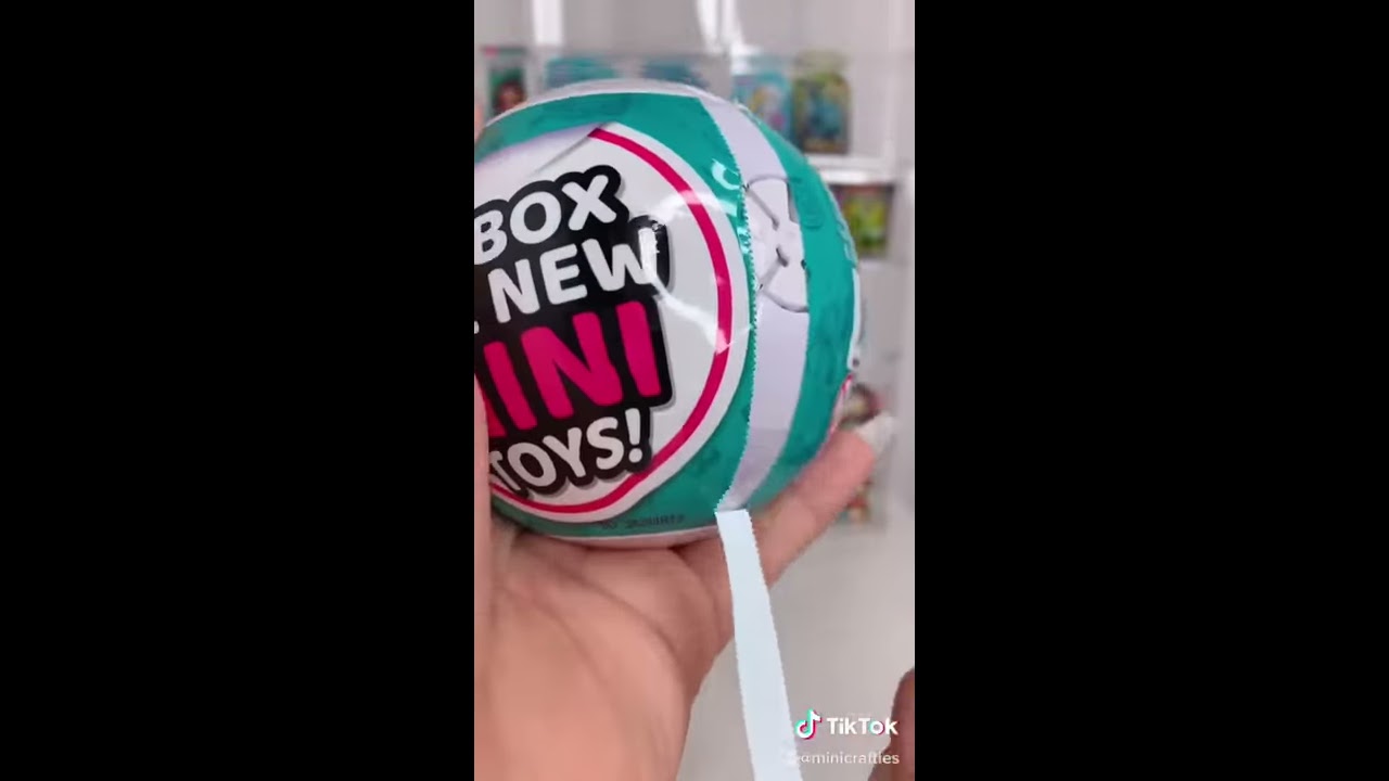 Toy Mini Brands unboxing shorts YouTube