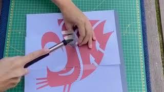 WSU String Art Timelapse