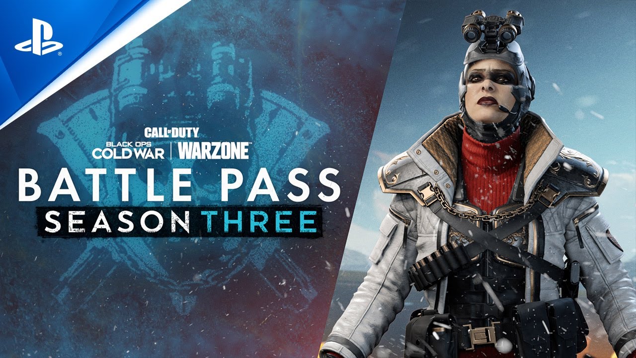 Call Of Duty Black Ops Cold War Warzone Season Three Battle Pass Trailer Ps5 Ps4 Youtube