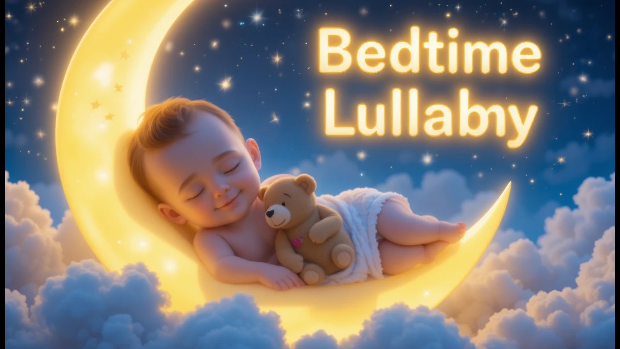 Dreamy Star Baby 🌙✨ Bedtime Lullaby Song for Kids | Magical Night Sky Adventure
