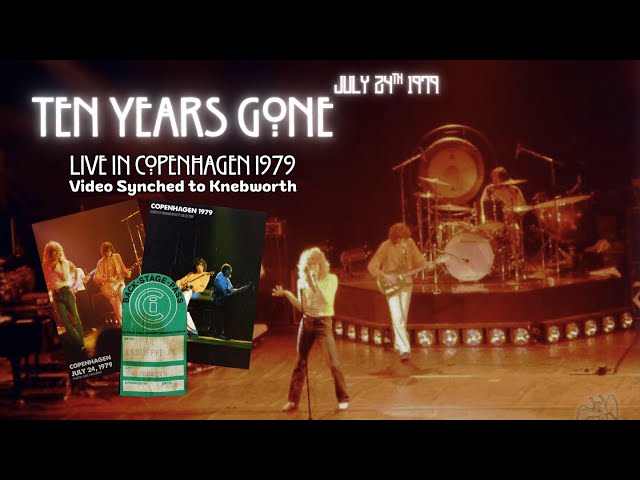 Led Zeppelin - Ten Years Gone (Live in Copenhagen 1979) - YouTube